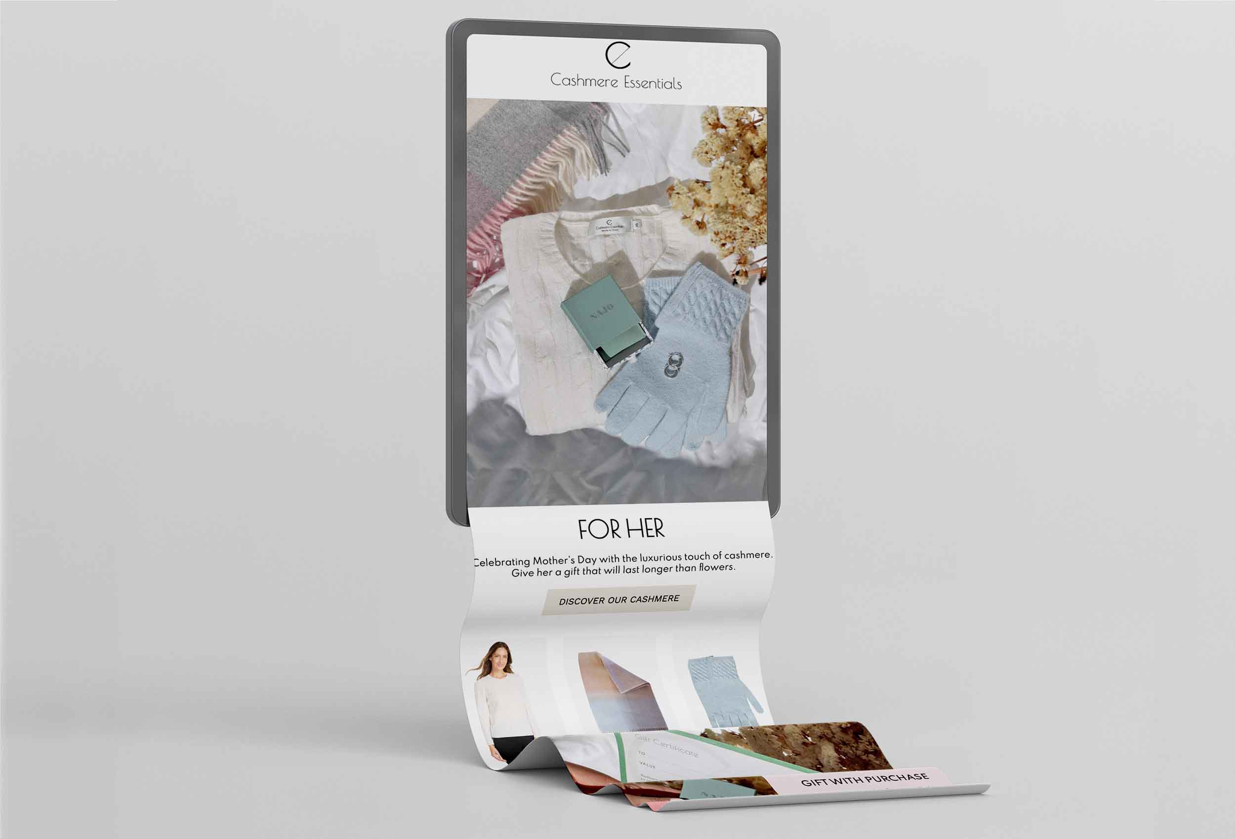 Be Creative Media - Email Marketing - Cashmere Essentials