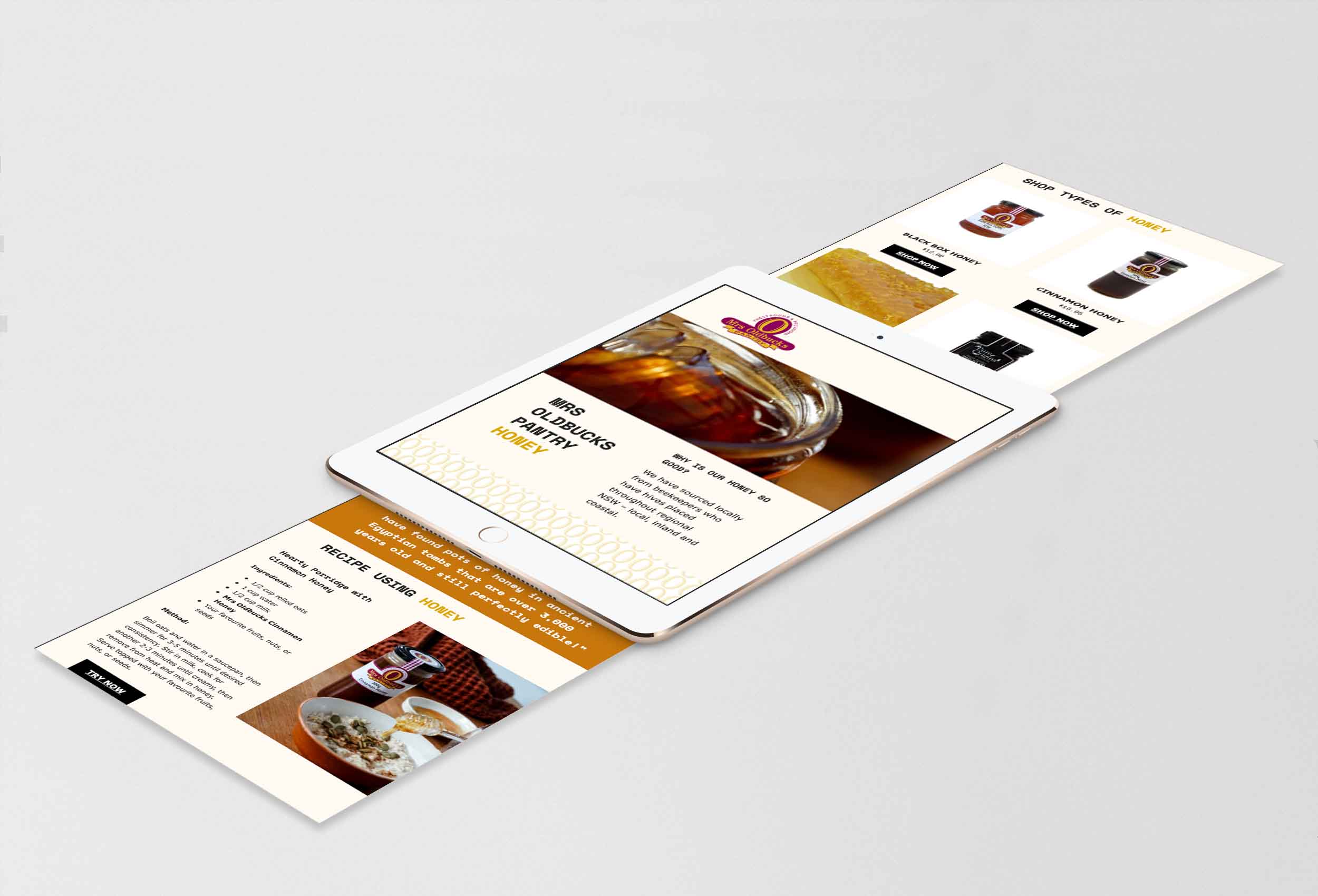 Be Creative Media - Email Marketing - Mrs Oldbucks Pantry