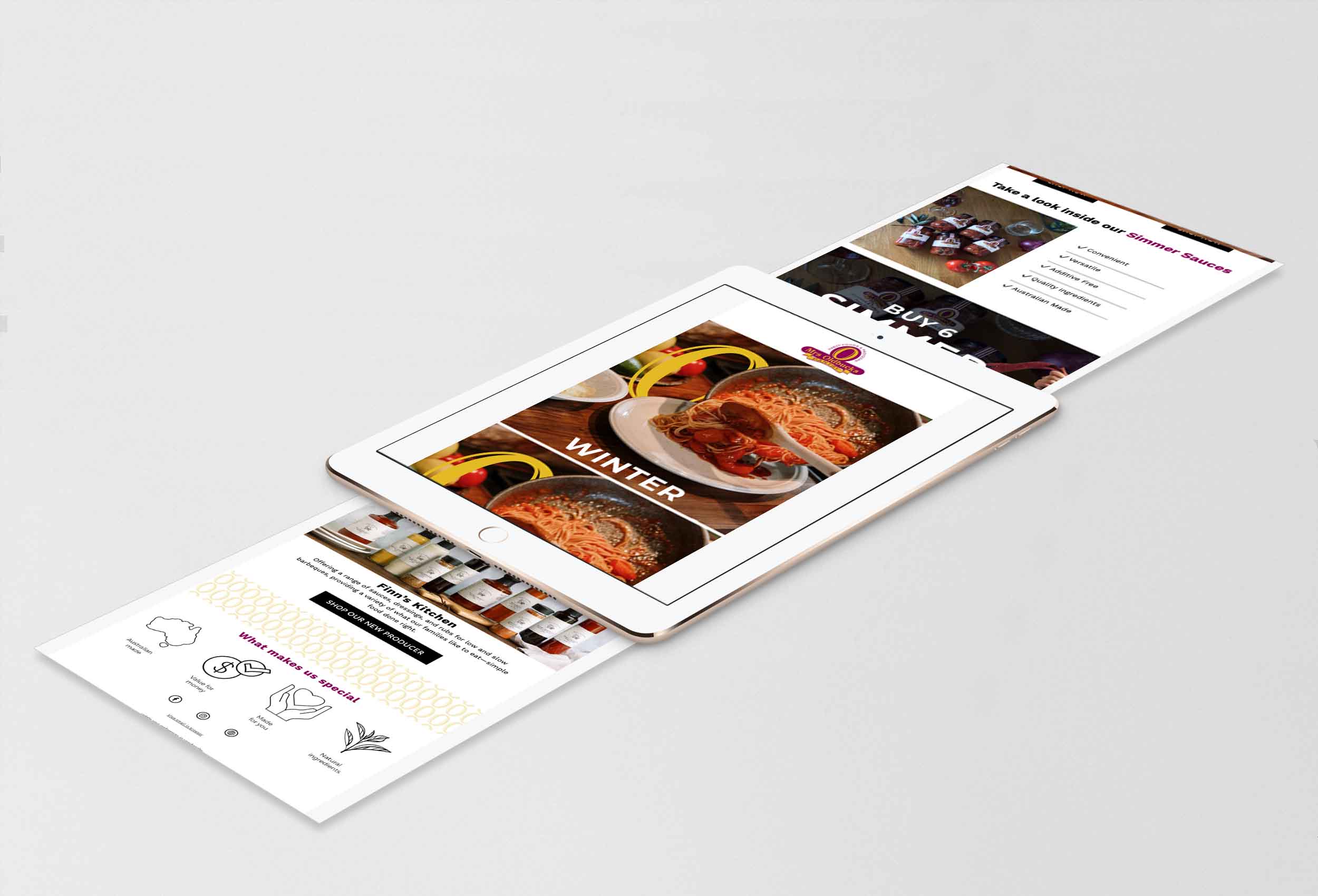 Be Creative Media - Email Marketing - Mrs Oldbucks Pantry