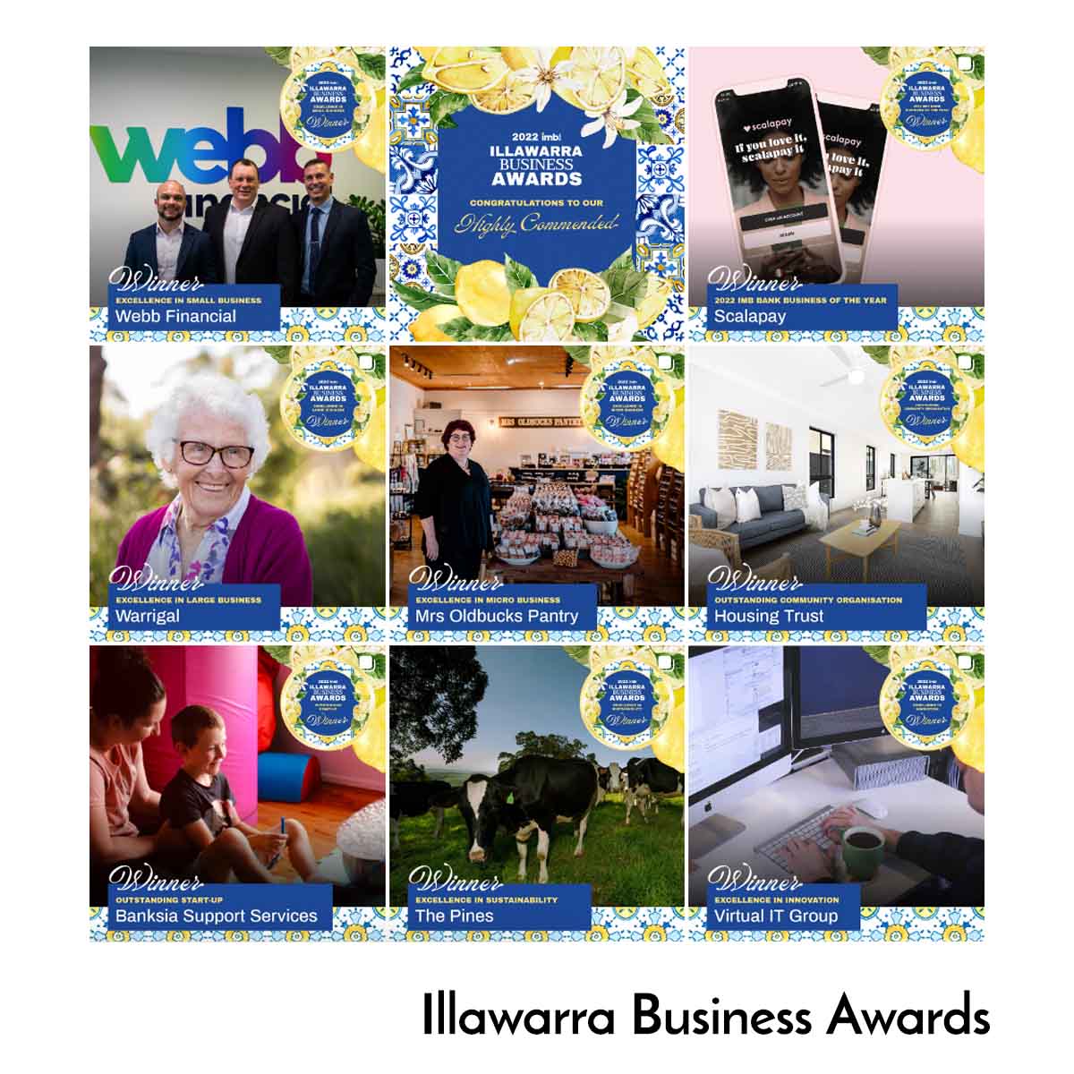 Be Creative Media - Social Media Agency - Illawarra Business Awards