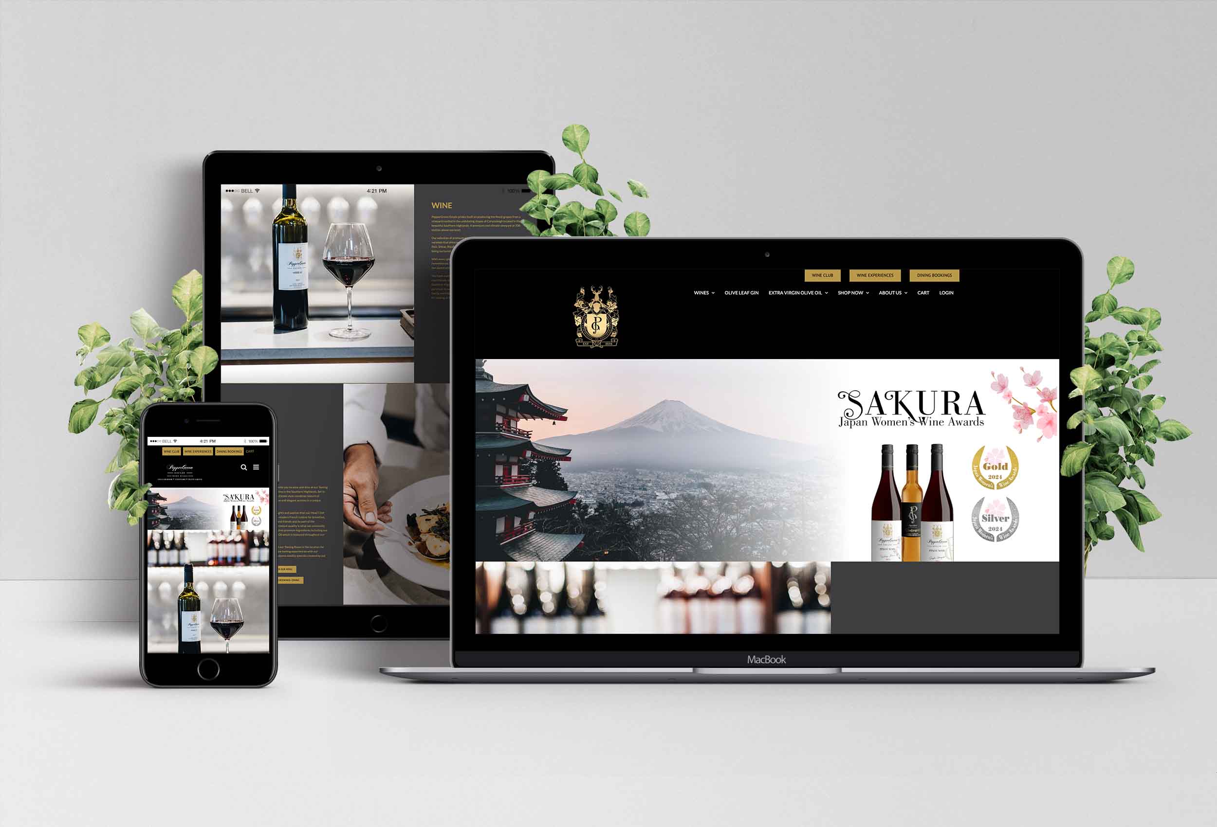 Be Creative Media - Website Design - PepperGreen Estate