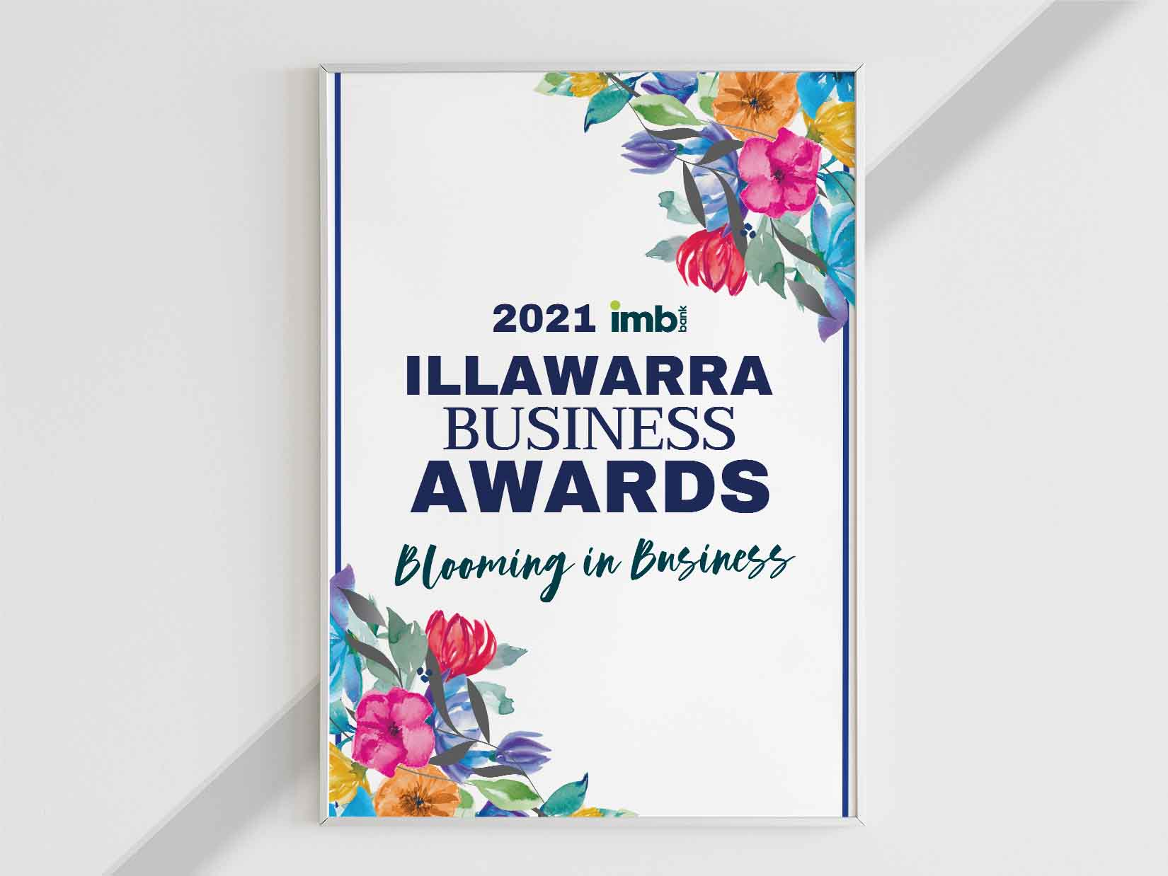 Be Creative Media Graphic Design - Illawarra Business Awards